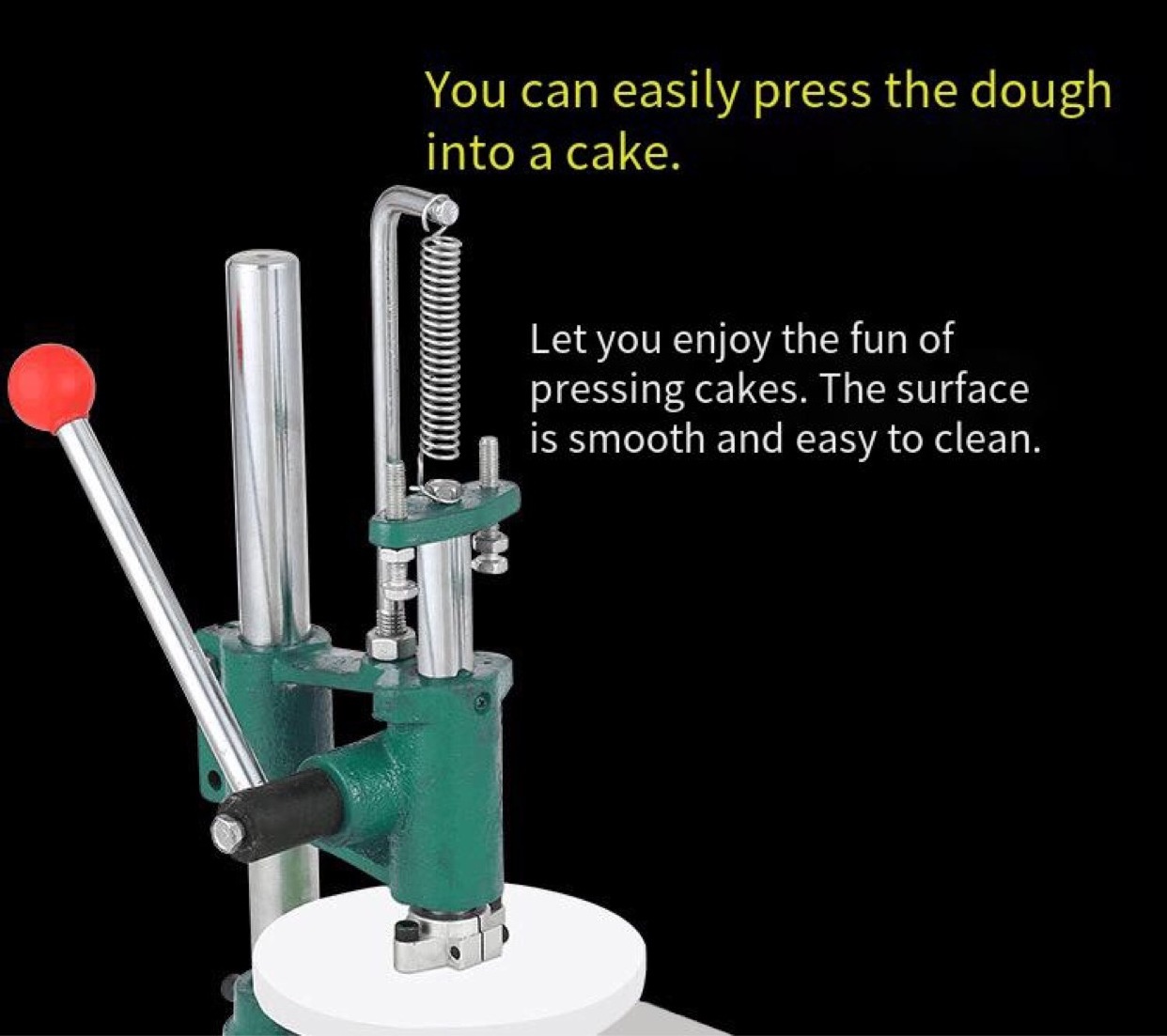 Commercial hand pizza dough press machine/Manual Hand Pizza Dough Flattening Press