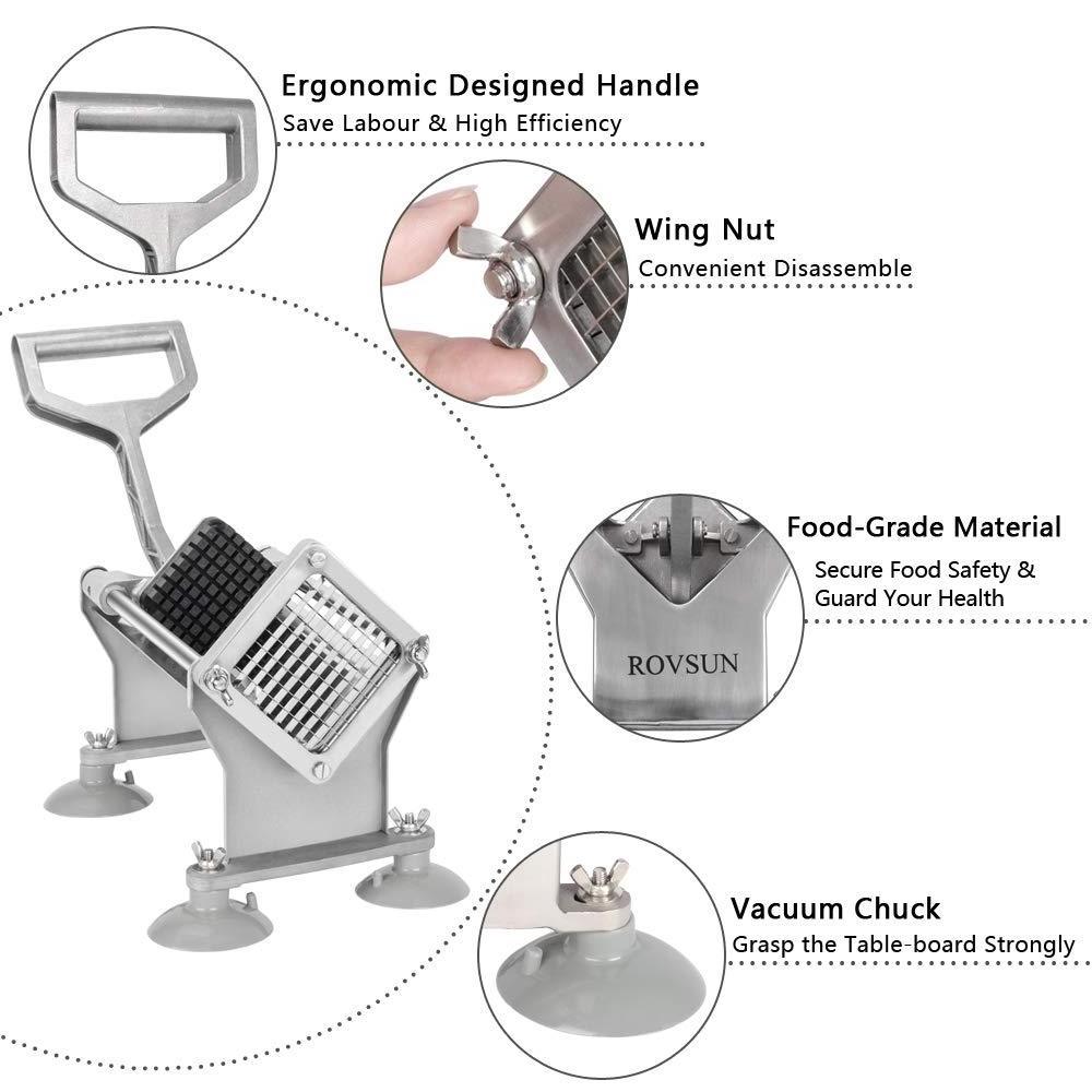 Potato Cutter Manual Press Food Preparation Veget Slicer french fries cutter machine potato cutting vegetable grinder