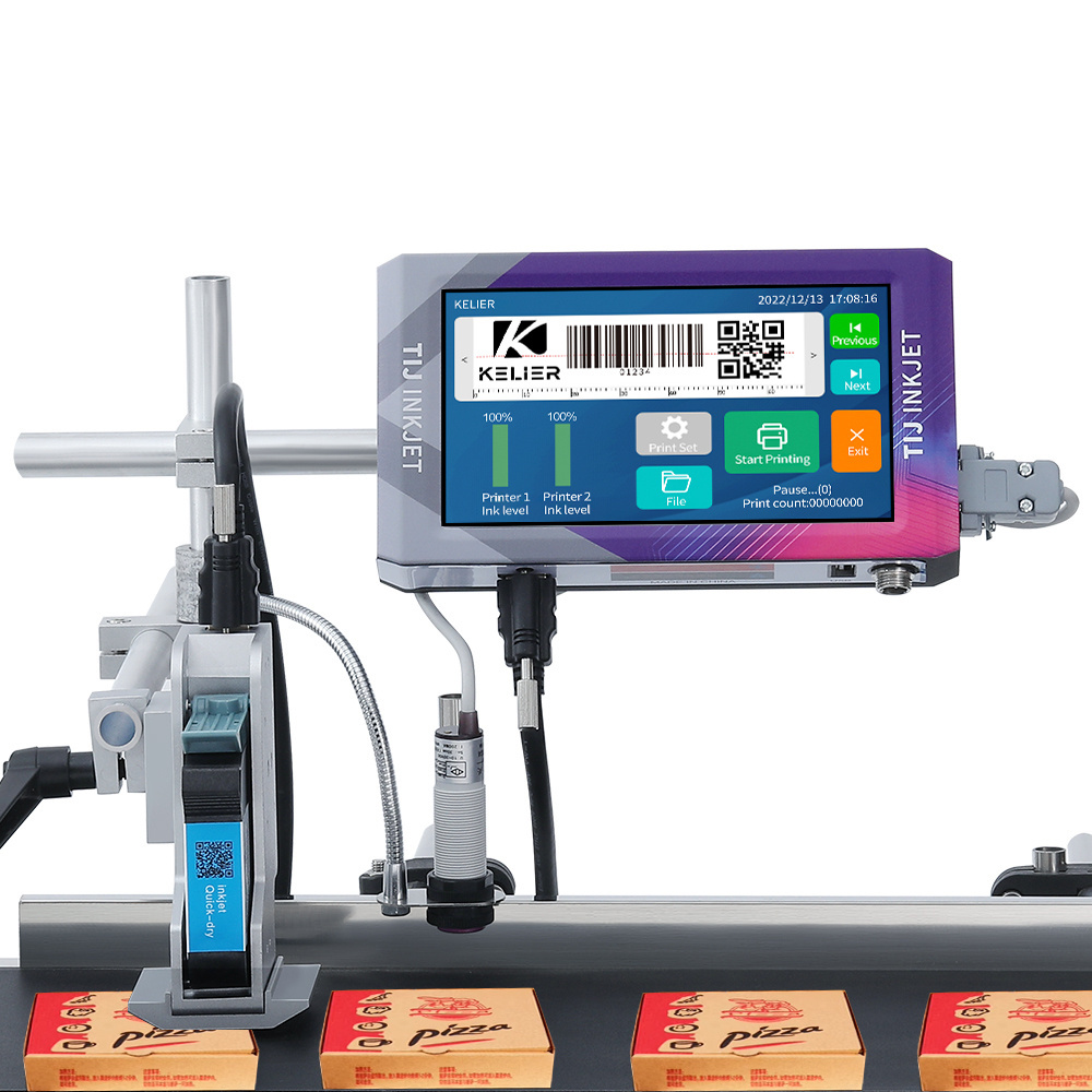 Foofon Professional Manufacturer Barcode Label Printing Press Online Inkjet Paper Printer With High Material