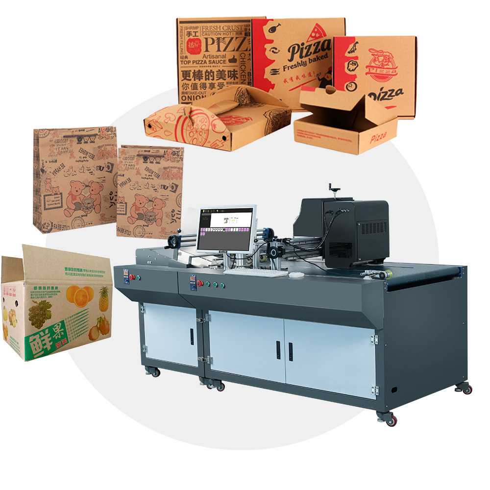 Foofon Factory direct sales single pass digital printer paper cup printer pizza box printing machine