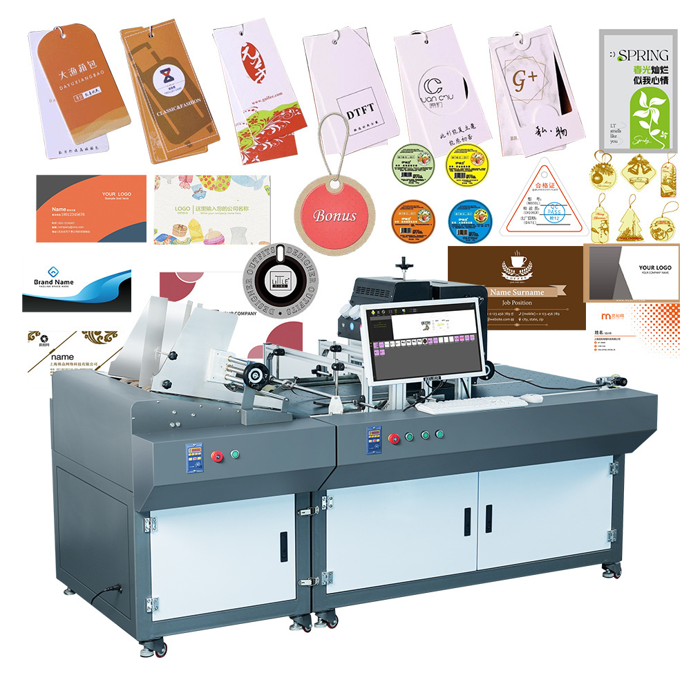 Foofon Multiple Size Print Width Kraft paper printer paper bag printing machine cardboard printing machine