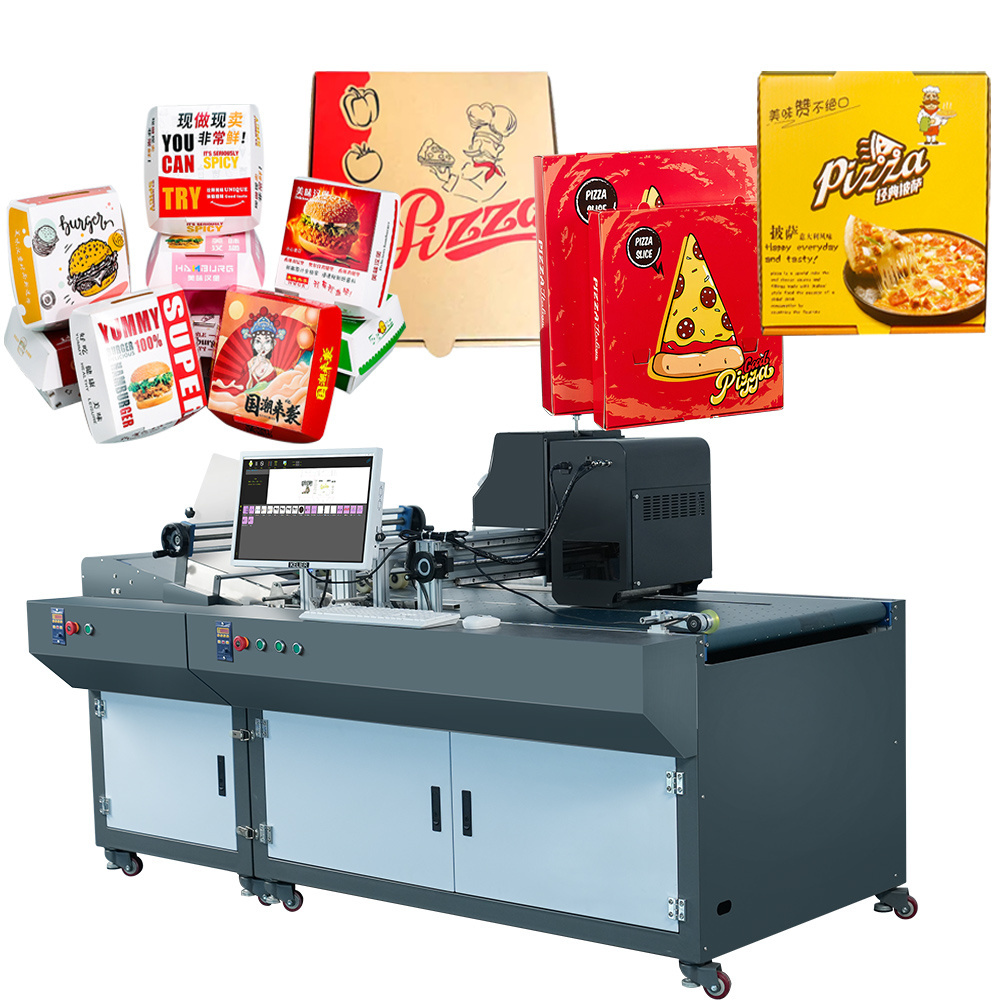 Foofon continuous printing corrugated box printing machine paper cup corrugated box printing machine