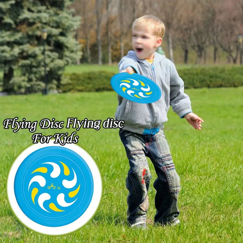 Custom Printed Flying Disc Toy Water Flying Disc Professional Soft Pe Plastic Beach Flying Disc