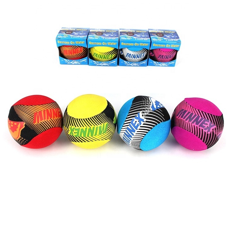 Wholesale Gripe Water Skim Ball Bouncer Fabric Grip Hand Ball Bouncing Splash Water Jumping Ball