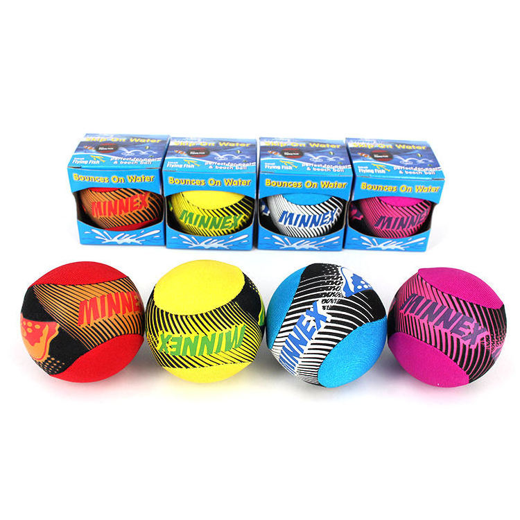 Wholesale Gripe Water Skim Ball Bouncer Fabric Grip Hand Ball Bouncing Splash Water Jumping Ball