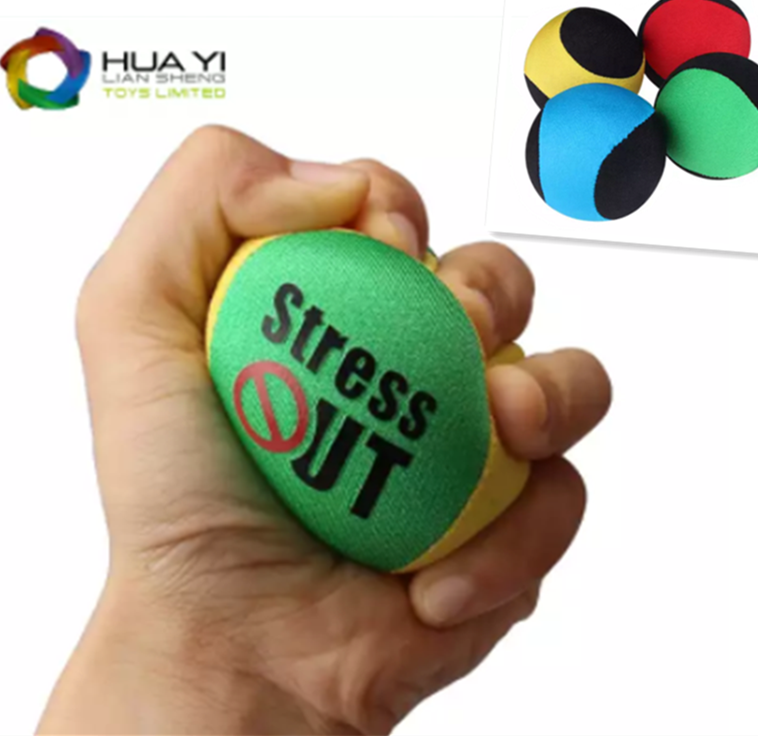 Custom Hand Therapy Stress Balls Design anti stress squeeze ball Hand Finger Exercise Ball With Logo