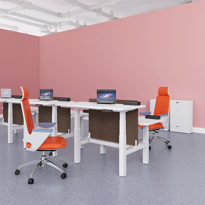 Coworking Spaces Office Table Workstation Modular 2 Seater Open Staff Workstations For Office Furniture