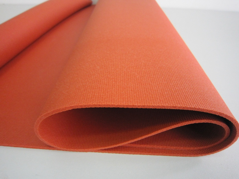 Heat Resistant Silicone Sponge Foam Rubber Sheet/ Texture/ High Temp Press/ Red