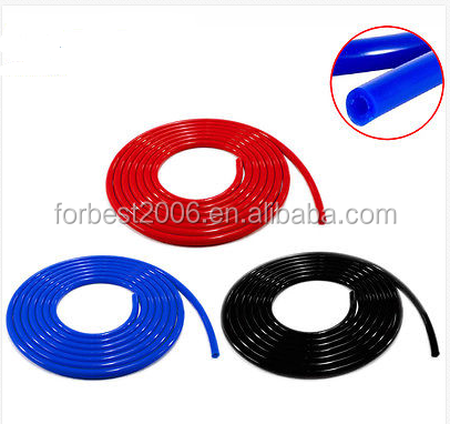 Black Silicone Vacuum Hose Breather Turbo Rubber Tube Air Water Pipe,5mm silicone vacuum hose