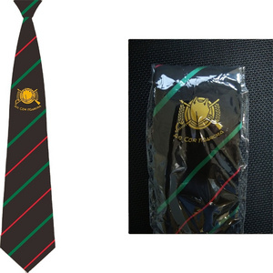 OEM woven polyester ties,Customized embroidered polyester neckties