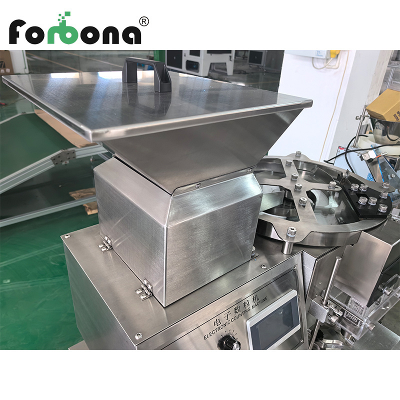 Forbona Multi-Channel Full Automatic Capsule Pill Counter Tablet Counting Machine For Bottling Packing