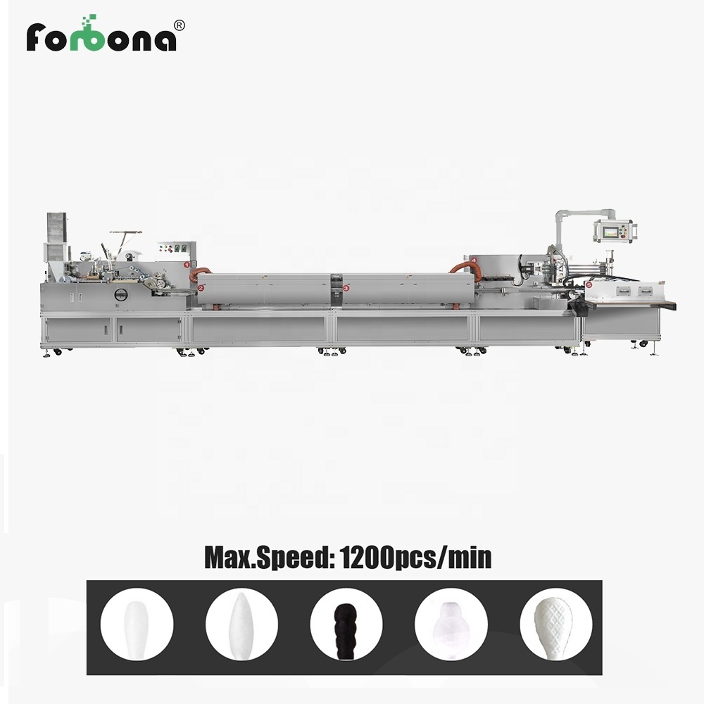 Forbona OEM/ODM Swab Making Machine Cotton Bud Making Machine Cotton Swab Machine