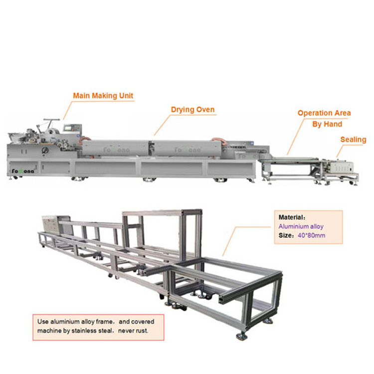 Forbona 1 Year Warranty Alcohol Cotton Buds Disposable Throat Swab Fully Automatic Making Machine