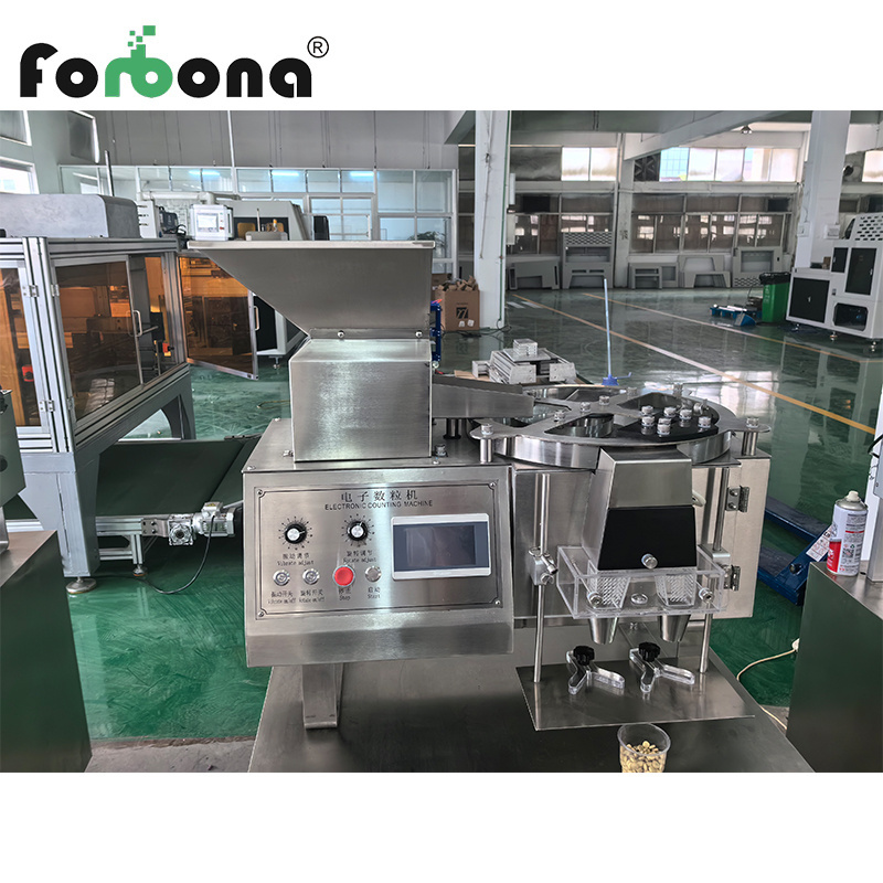 Forbona Multi-Channel Full Automatic Capsule Pill Counter Tablet Counting Machine For Bottling Packing