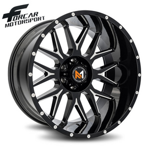 Custom Hot sale suv truck car 4x4 offroad wheels 20 22 24 26 inch forged wheels rims