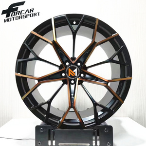 Forcar Double Color 5 Holes Passenger Car International Standard Chinese Factory Direct Selling OEM Forged Wheel