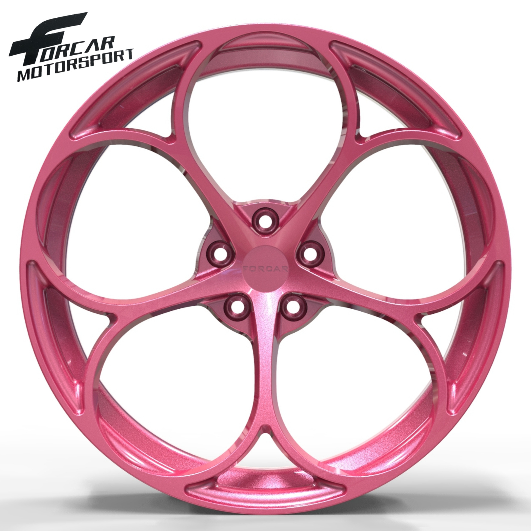 Pink custom concave rim 15~24 inch forged car wheel T6061 alloy wheels