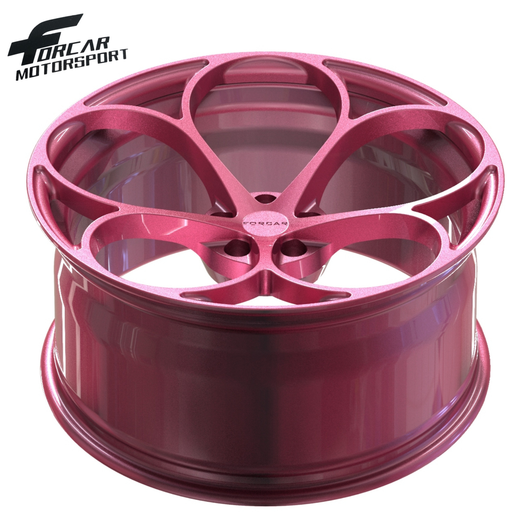 Pink custom concave rim 15~24 inch forged car wheel T6061 alloy wheels