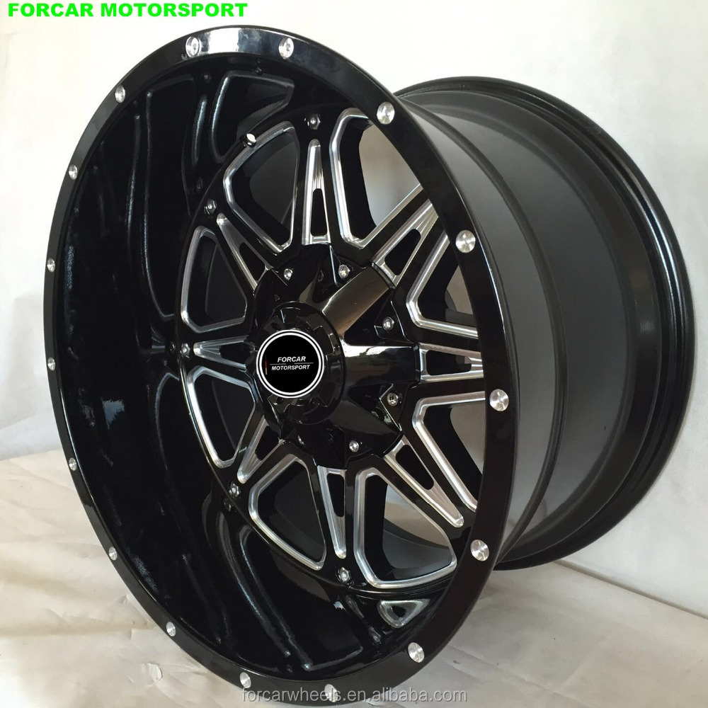 20*12j 20*14J Blank 135-180 Offroad Staggered Alloy Wheel Rims