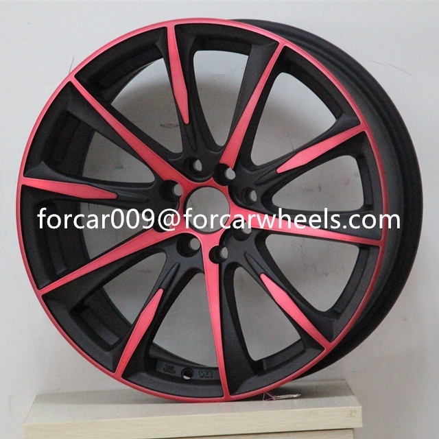 China Aluminum Car Rims Factory 15 17 18 inch Jantes 5X114.3 rines for sport car