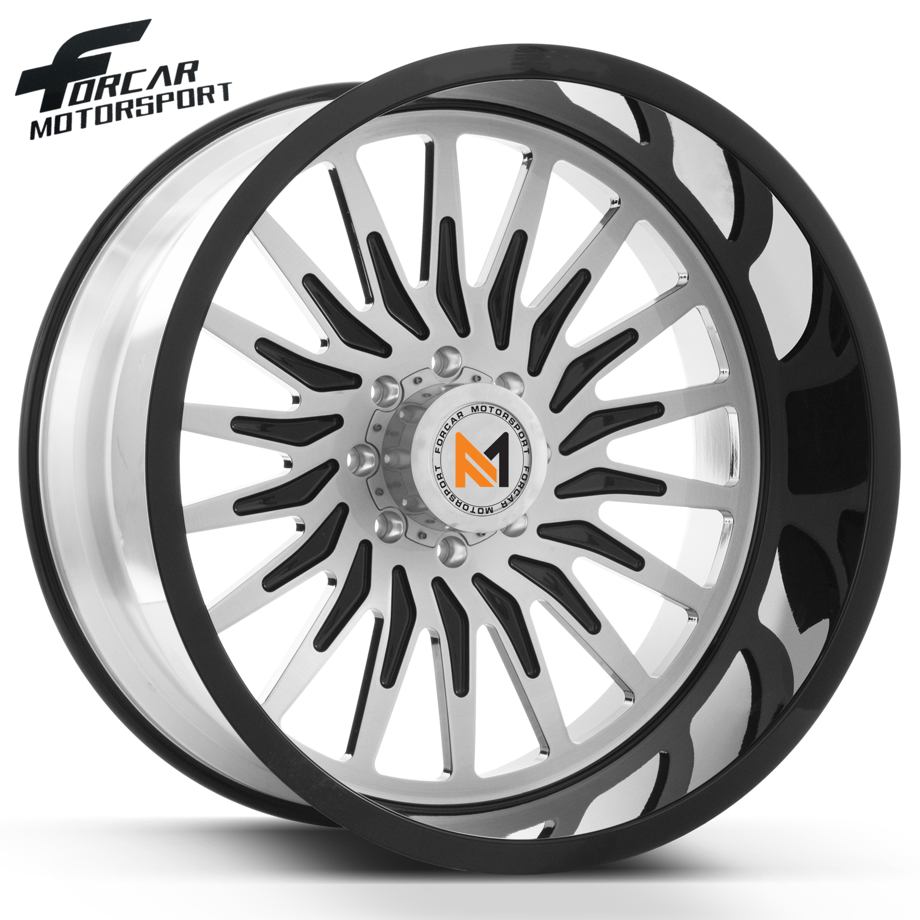 deep dish negative et 20 22 24 26 inch 4x4 rims off-road alloy wheels