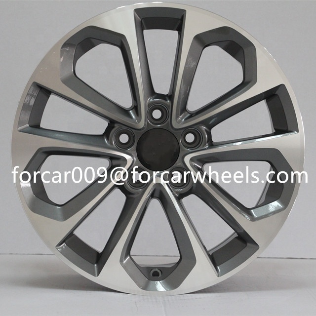 China manufacturer car Wheel rims 16 17 18 Inch Rines ET 55 pcd 5x114.3