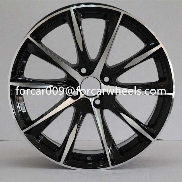 China Aluminum Car Rims Factory 15 17 18 inch Jantes 5X114.3 rines for sport car