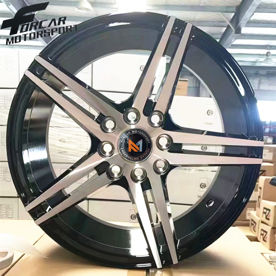 5 Spokes Aluminium Car Wheel Rim China Wheel Cast Alloy Wheel