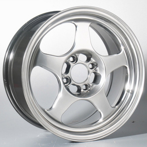 15*7j aluminum rims VIA ISO JWL certificate 15 inch alloy wheels for sale