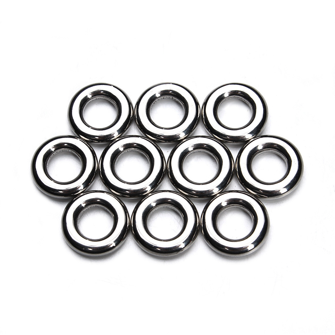 Closed Circle Jump Ring Jewelry Diy Accessories Stainless Steel O Shape Dotnut Ring Shape Charm Pendant For Necklace Making