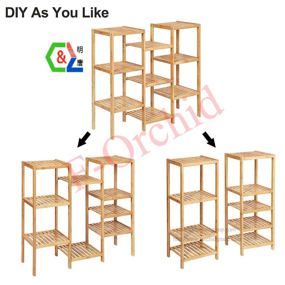 Customizable Plant Stand Shelf Flower Pots Holder Display Rack Utility Shelf Bathroom Rack 9-Tier Storage Rack Shelving Unit