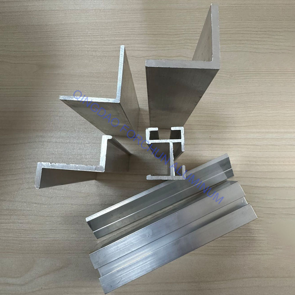 Mill Finished Aluminum Profiles Custom Aluminum Extrusion Profile For Mexico Solar Frame