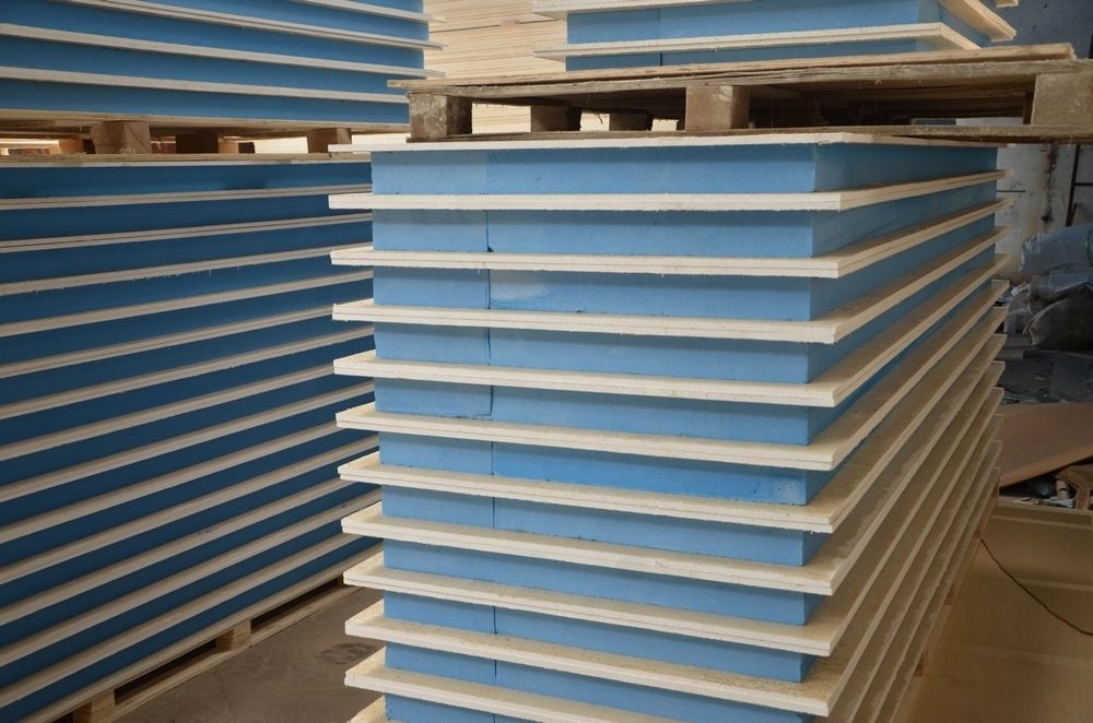 Vogue fire proof material magnesium oxide boards 4x8 price insulated floor panels