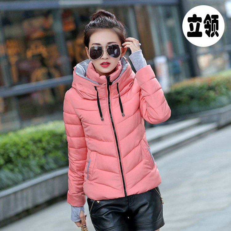 Factory straight hair new  Winter Jacket Down Coat Women Collar Hooded  Down Parkas Ladies Waterproof Snow Outerwear