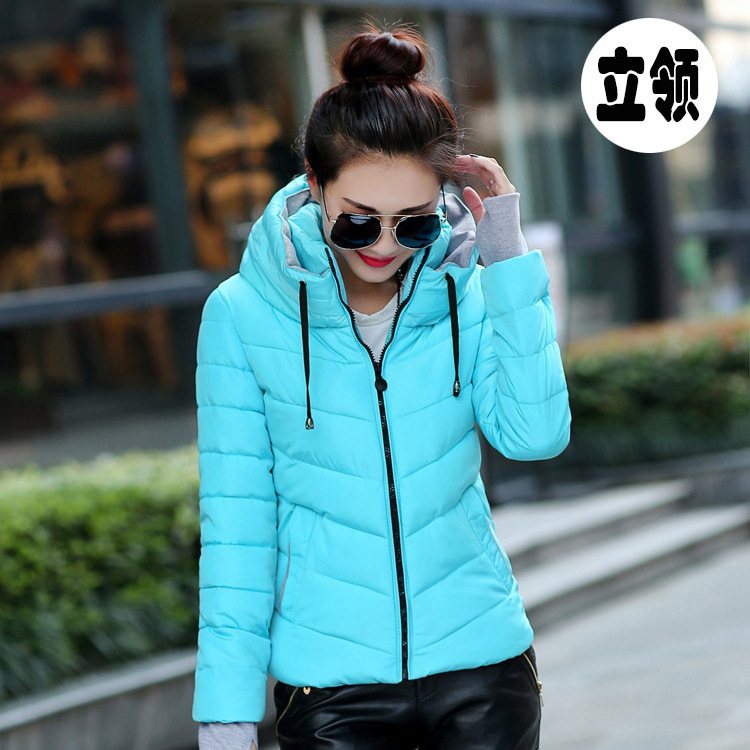 Factory straight hair new  Winter Jacket Down Coat Women Collar Hooded  Down Parkas Ladies Waterproof Snow Outerwear