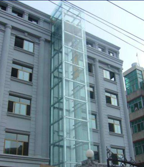 2-5 Floors Factory Customized Indoor/Outdoor Hydraulic Small Passenger Elevators For Homes