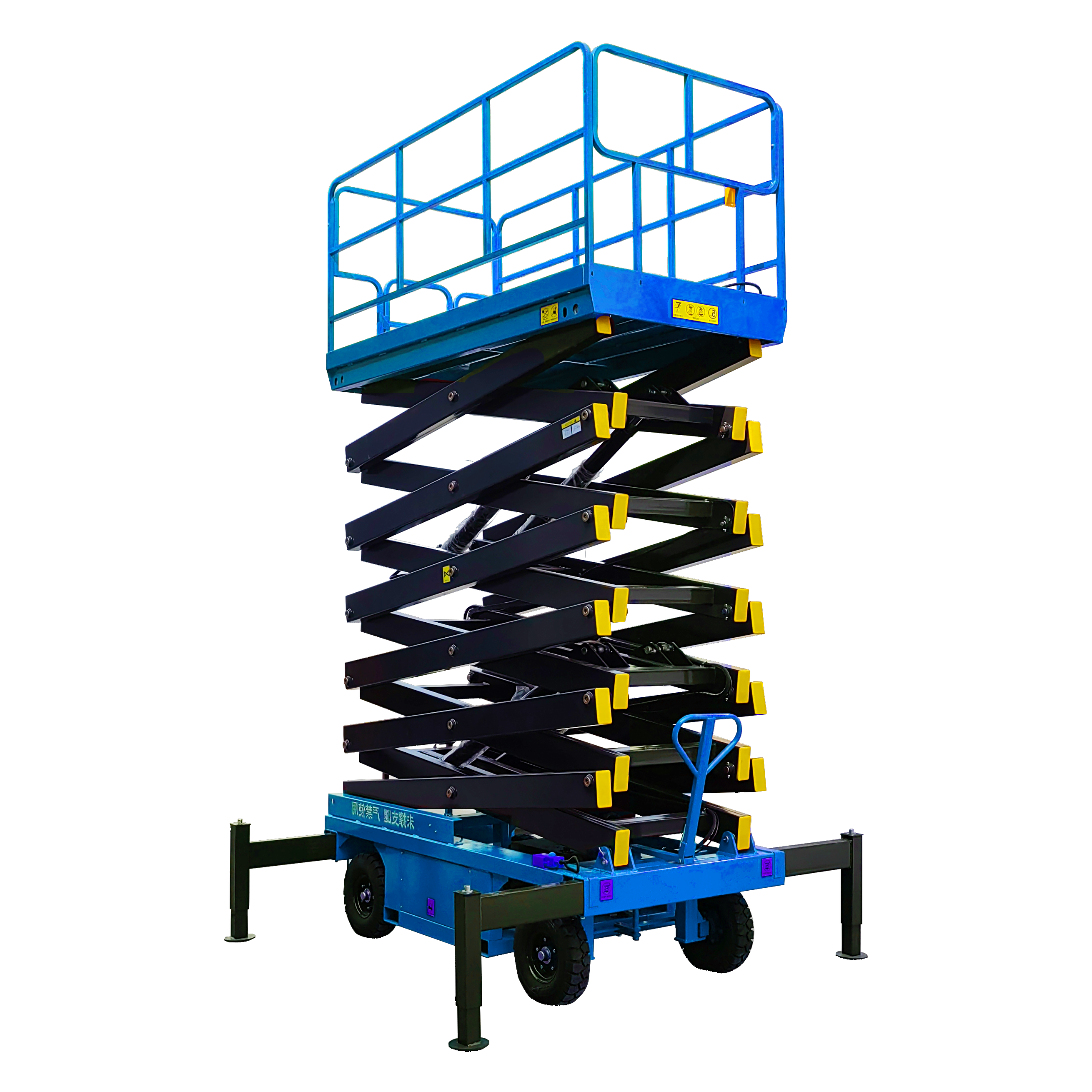 2023 New Stock 6M 8M 10M 12M 14M Hydraulic Lifting Platform/Tracked Scissor Lift/Electric Lifting Platform For Stock