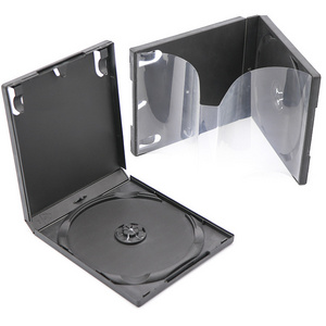 Plastic CD Box DVD Set Movie Music VCD DVD Cases Blank CD Cover Clamshell Case