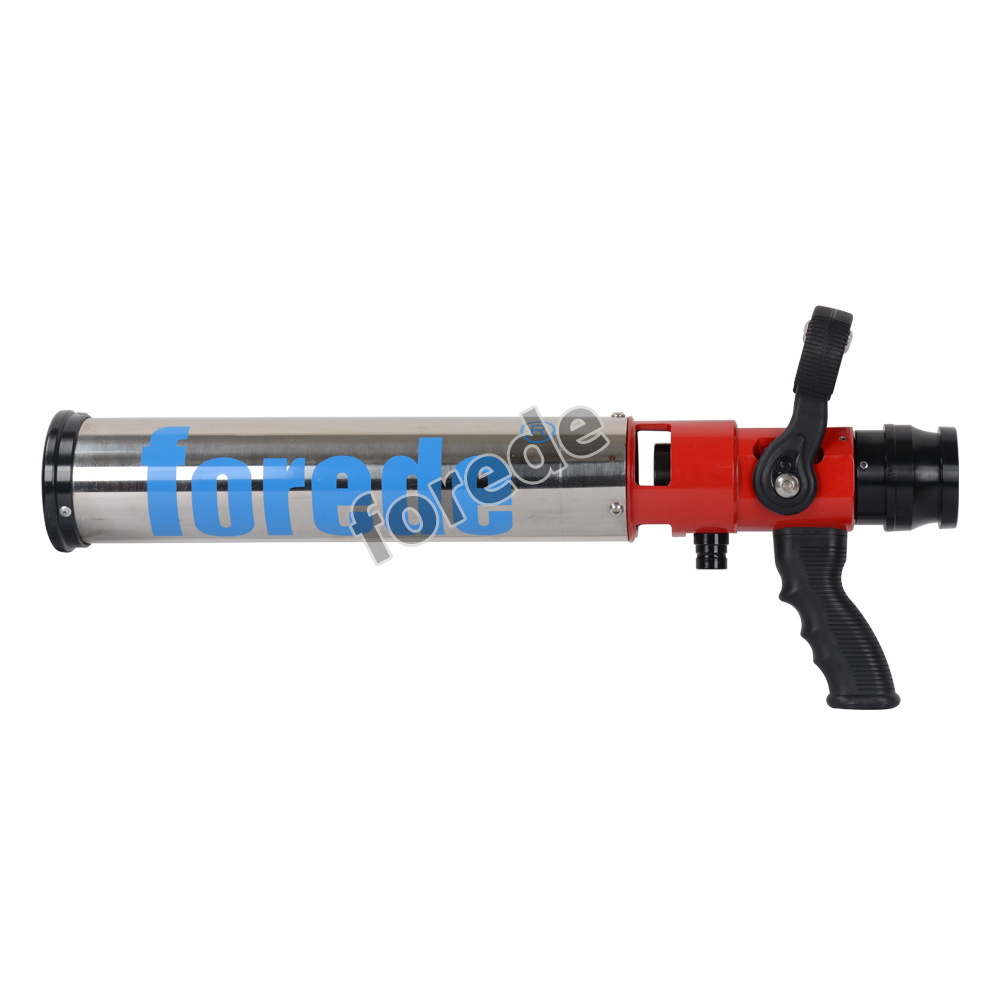 FOREDE Fire Fighting Pistol Grip Foam Aspirating Gun Nozzle with Pick Up Tube