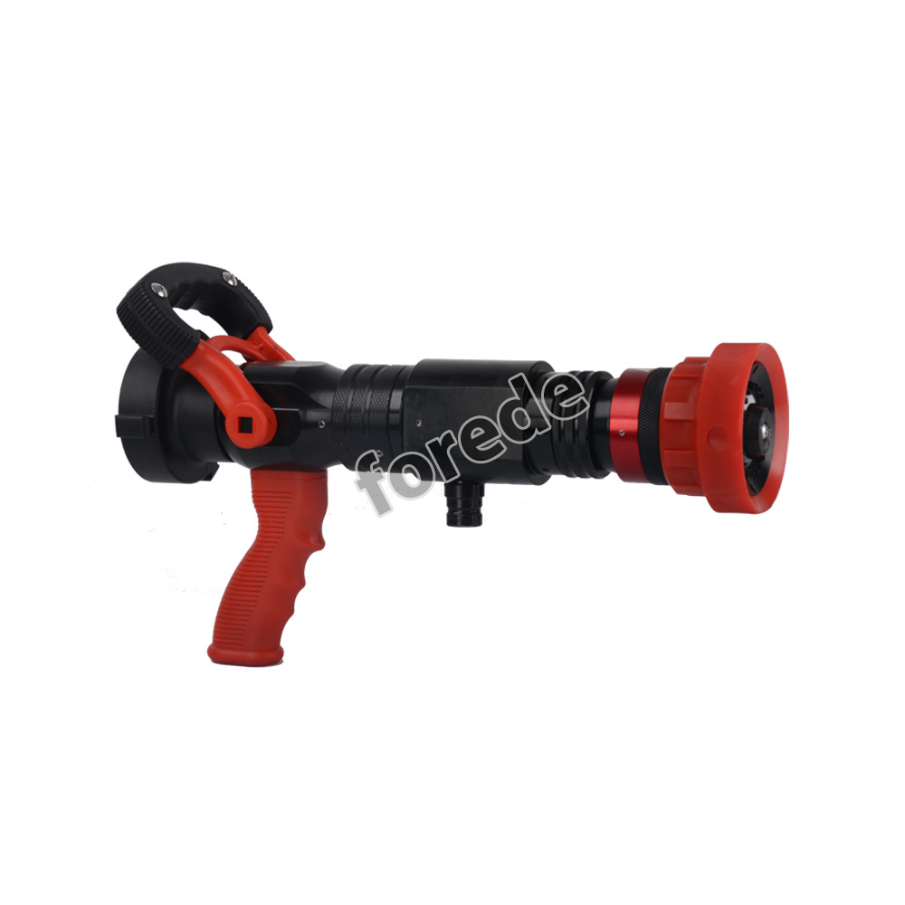 Hand Hold Fire Fighting Hose Foam Nozzle Sprayer Gun with Pick-up Tube