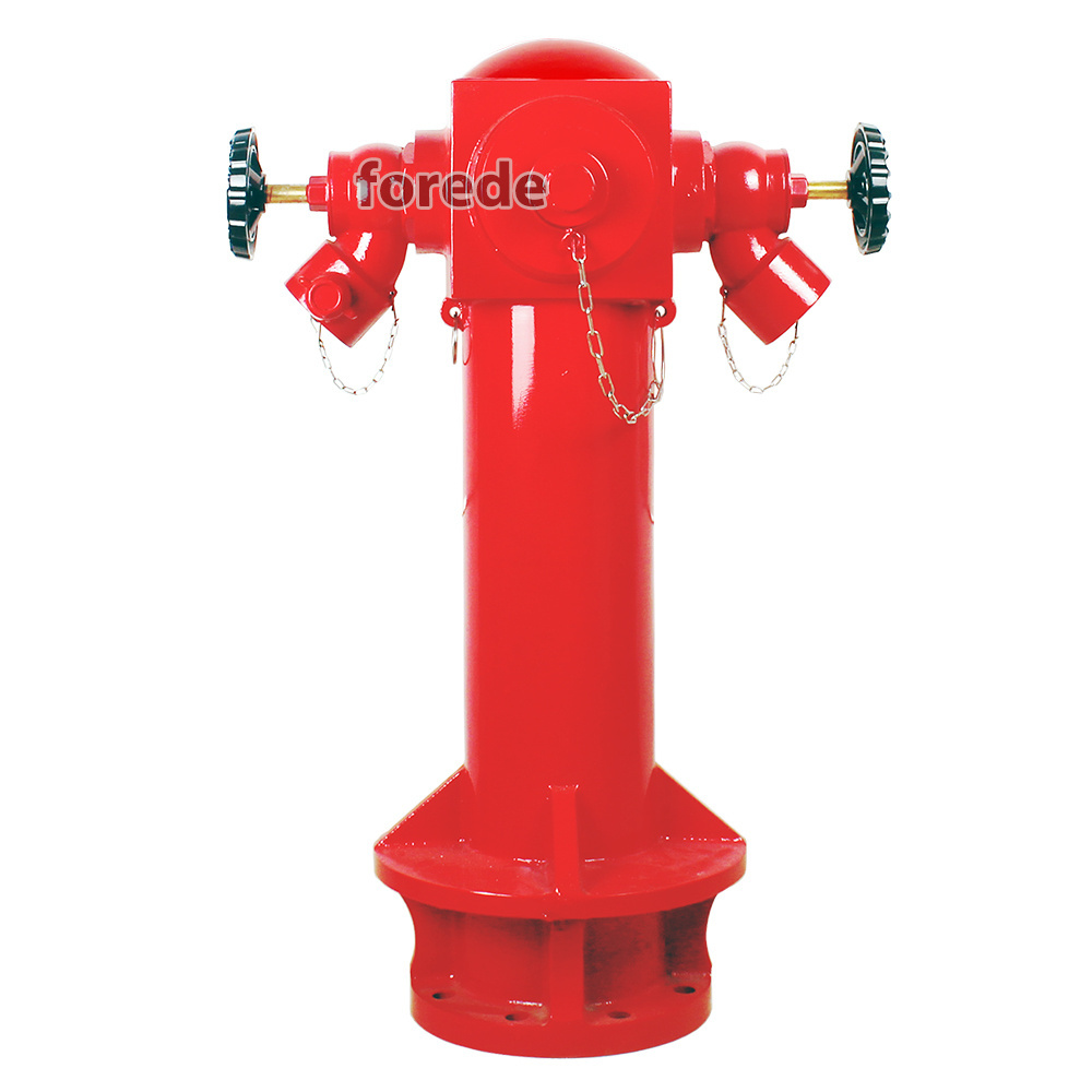 Three Way Wet Pillar underground fire hydrants DN150