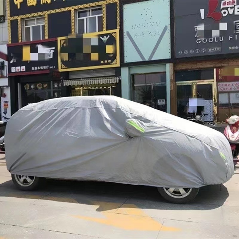 Waterproof and sunproof  PEVA material custom car body protector car covers.