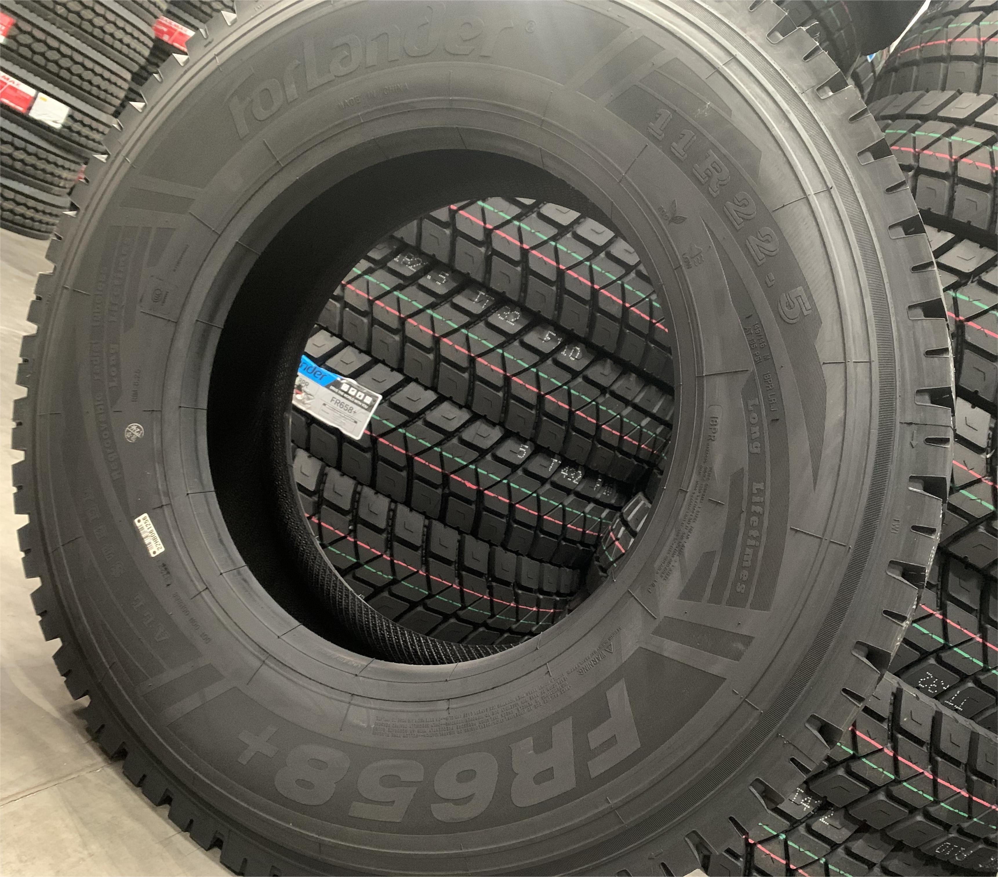 Forlander Tires new 11r22.5 Truck Tires Tyres Manufacturer FR658+