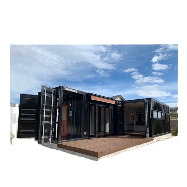 20FT/40FT Prefab House Container / Showroom Container Motel for Japan