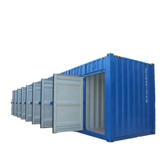 Qingdao 40hc side door storage shipping container for sale