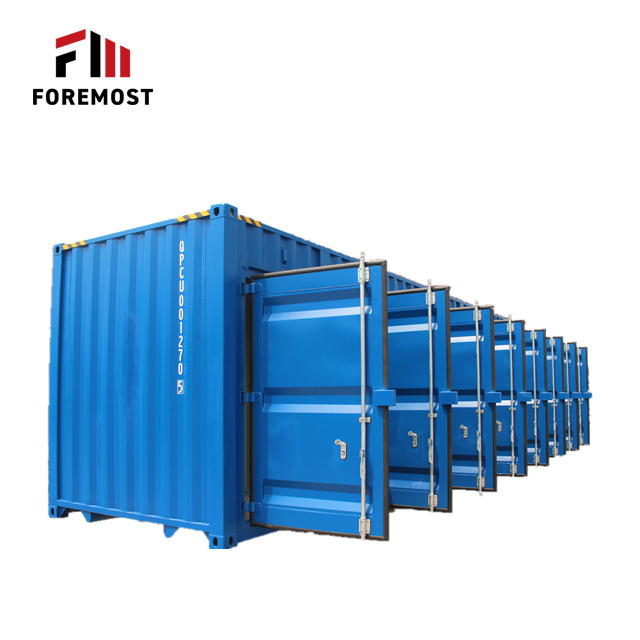 Qingdao 40hc side door storage shipping container for sale