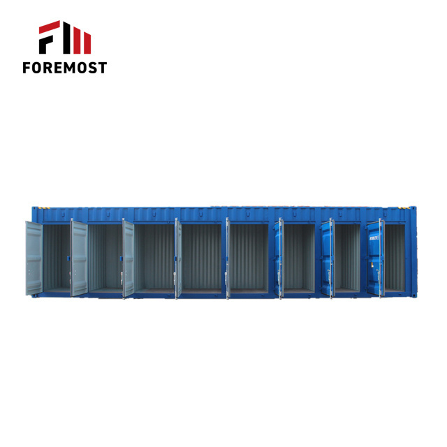 Qingdao 40hc side door storage shipping container for sale