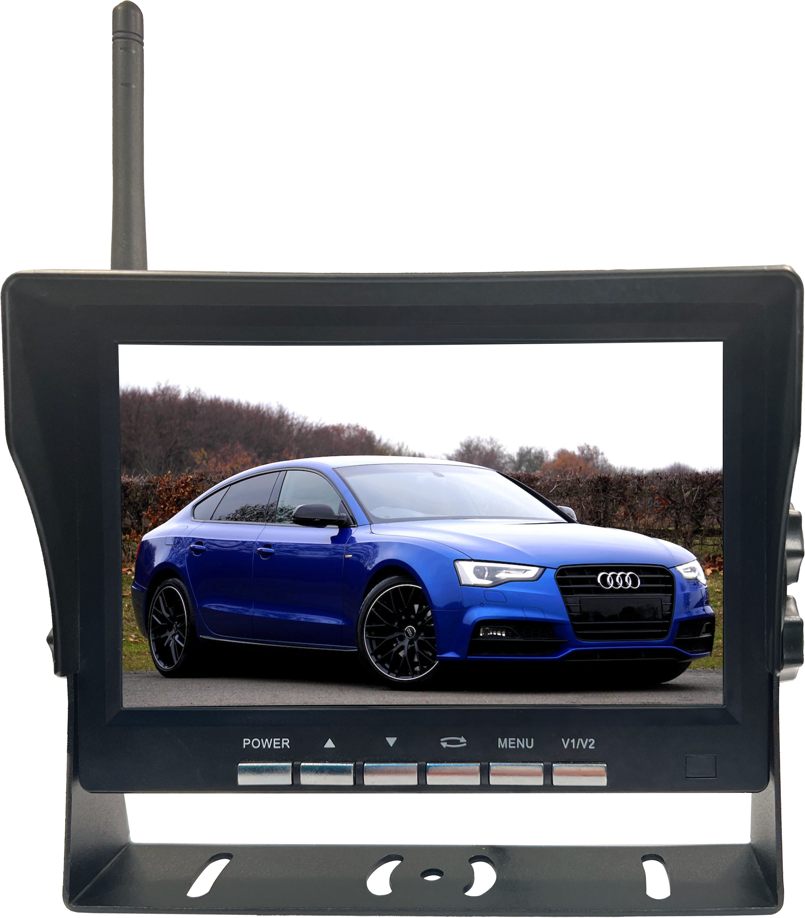 7 Inch quad HD IPS screen wireless dash camera system reverse aid monitor for car bus vehicle truck