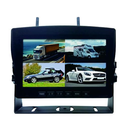 7 inch wireless hd tft lcd car rearview monitor supports 8 languages Dash Cam Dvr Recorder Dual Front Reverse Backup