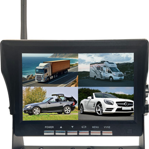 7 inch wireless tft lcd car reverse monitor HD suit for all car Dash Cam Dvr Recorder Dual Front backup